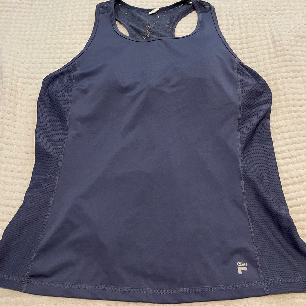 Fila Purple Athletic Tank Top